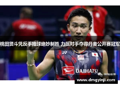 桃田贤斗凭反手抽球绝妙制胜 力压对手夺得丹麦公开赛冠军